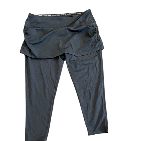 Coolibar Black Skort pants size XLarge spf50 - Picture 1 of 7